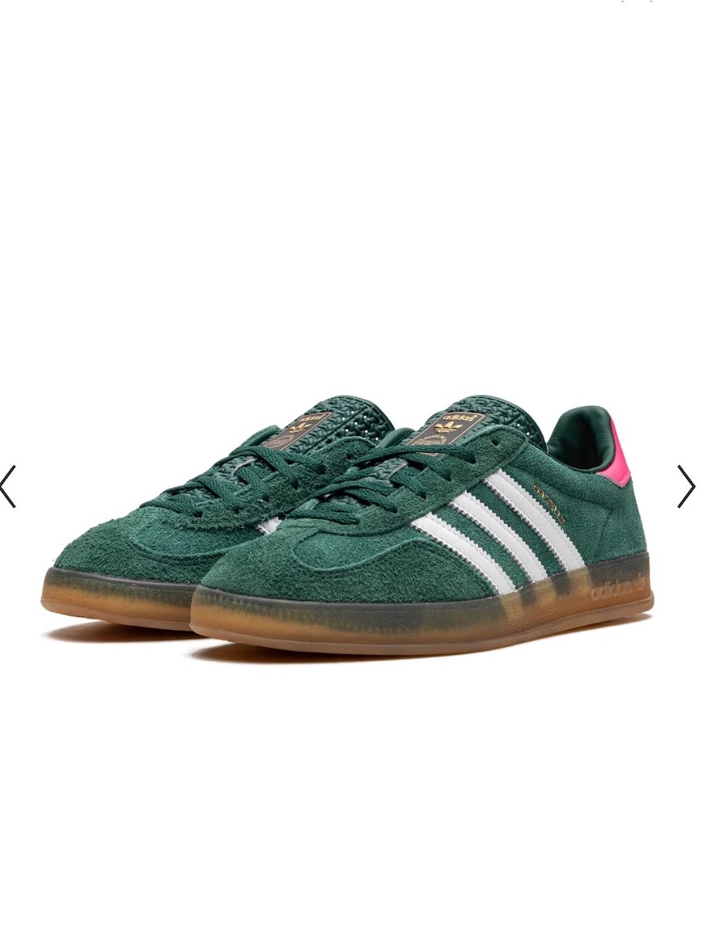Adidas Gazelle Green/Pink